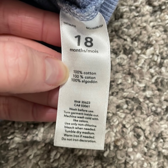 Carters Baby Football Hoodie - Picture 4 of 5